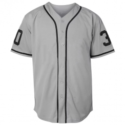 2 Pcs Short Sleeve Men Baseball Uniform