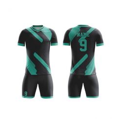 12 Sets Unique Design Short Sleeve Soccer Uniform For Clubs