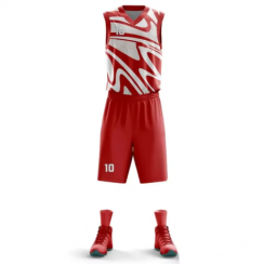 2 Sets Custom Sleeveless Quick Dry Basketball Uniform Set