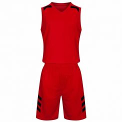 Custom Team Sleeveless Basketball Jersey Set for Youth Boys Men