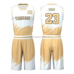 Custom Sleeveless Fashion Basketball Uniforms Sets