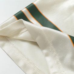 3 Pcs Fashion V Neck Short Sleeve Satin Mesh Oversized Football Jersey