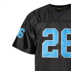 10 Pcs Short V Neck Soft Durable Breathable Mesh Jersey
