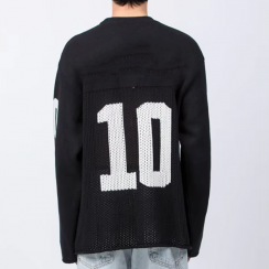Crew Neck Knit Long Sleeve Knitwear Jerseys