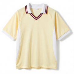 2 Pcs Vintage Short Sleeve Breathable Quick Dry Anti Bacterial Relaxed Fit Football Jerseys