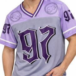 3 Pcs Mens Oversized V Neck Rugby Jersey